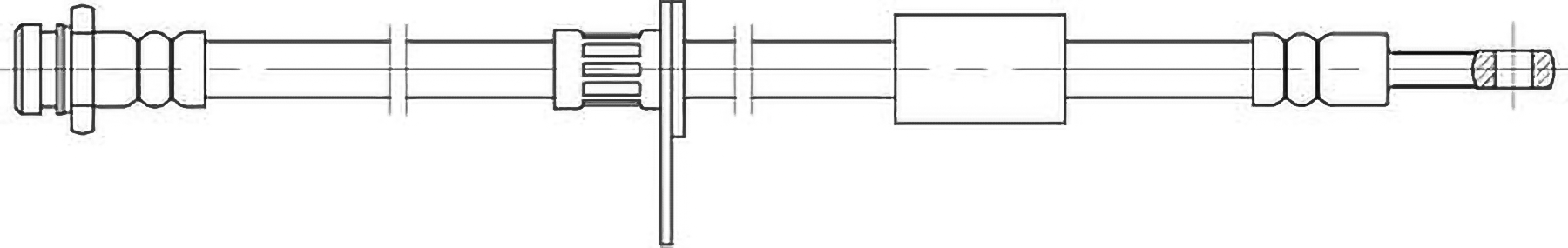 Alternativ bild 0 för Bromsslang ProMeister