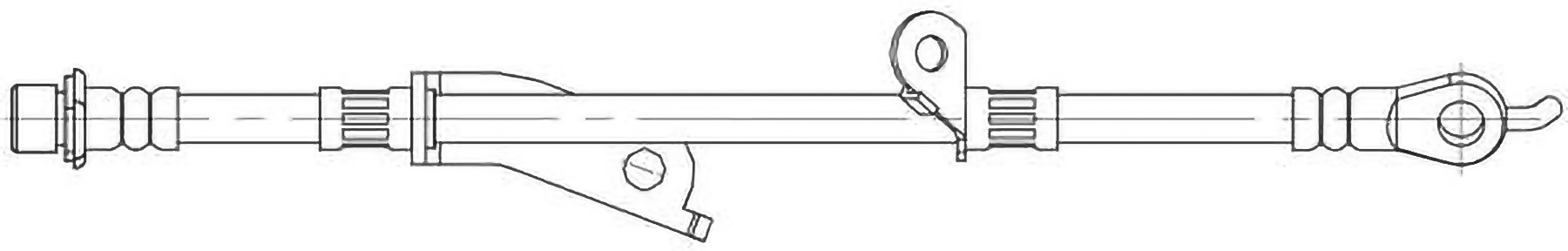 Alternativ bild 0 för Bromsslang ProMeister
