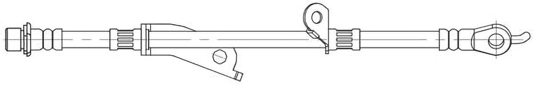 Alternativ bild 0 för Bromsslang ProMeister