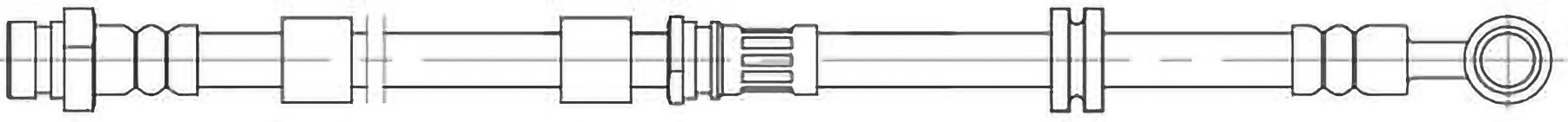 Alternativ bild 0 för Bromsslang ProMeister