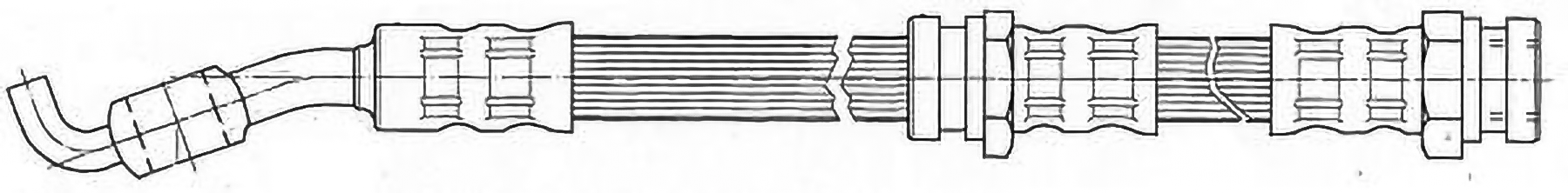 Alternativ bild 0 för Bromsslang ProMeister