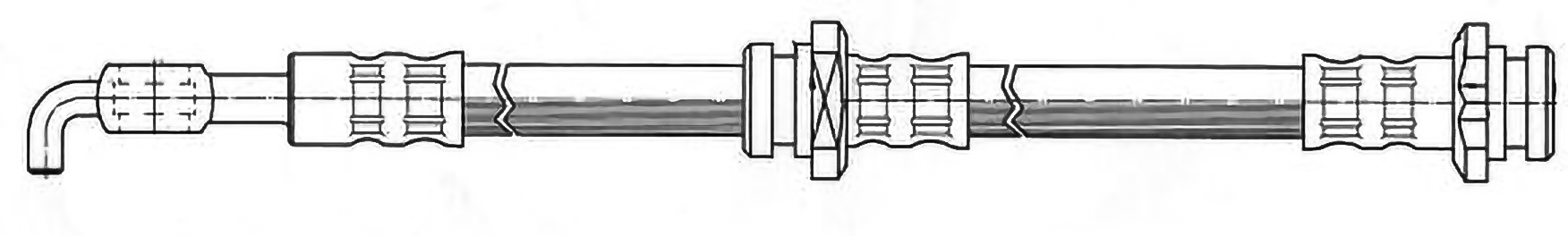 Alternativ bild 0 för Bromsslang ProMeister