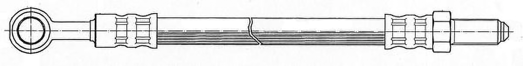 Alternativ bild 0 för Bromsslang ProMeister