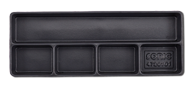 Lådinsats Med 5 Fack (145x370x48mm)