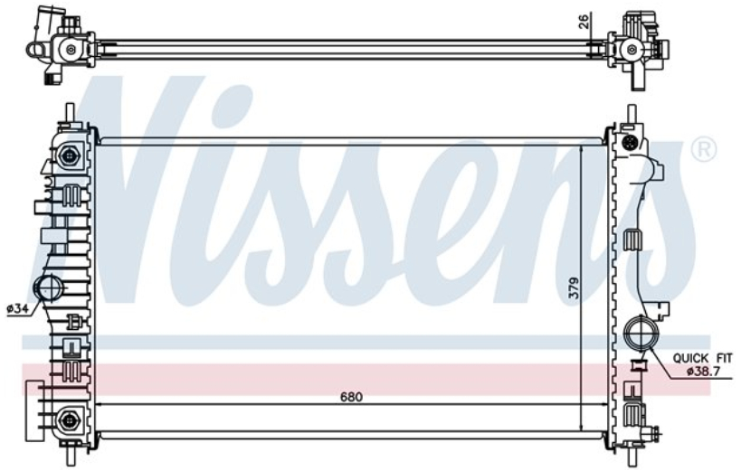 Alternativ bild 0 för Kylare