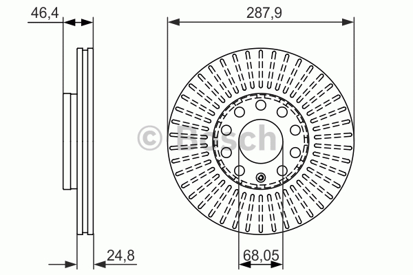 Alternativ bild 0 för Bromsskiva