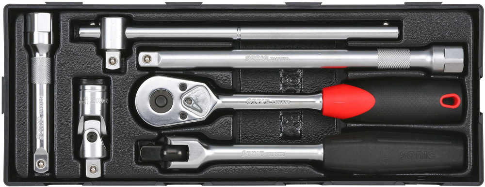 Tillbehörssats TTS 1/2", 6 delar
