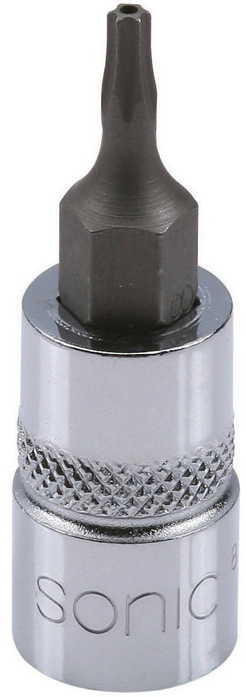 Bitshylsa 1/4" TX15H mm Torx  - Tamperproof