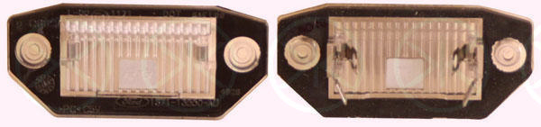 Alternativ bild 0 för Nummerplåtsbelysning