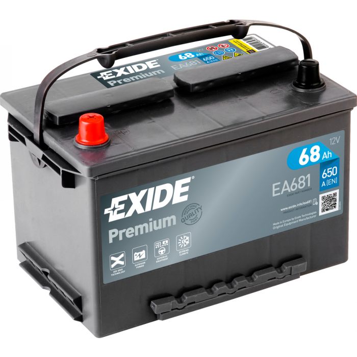 Huvudbild för Exide Batteri SLI 68 Ah