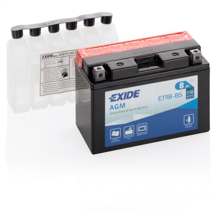 Huvudbild för Exide MC-Batteri AGM 8 Ah