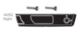 Cover locking cylinder right Thule