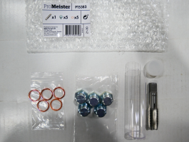 Oljeplugg Reparationssats M15x1,5 (5st Brickor & 1st Plugg /Tapp)