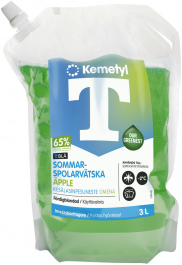 Kemetyl Färdigblandad sommarspolarvätska äpple - 3 l