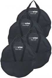 Däckpåsar 4-pack upp till 16" Carwise