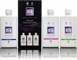 Autoglym Polar Collection - Tvättpaket/Foam Lance schampo;Bilschampo utan vax;Sprayvax 3 x 500 ml