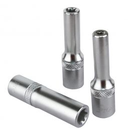 Torxhylsa 1/2" E11 mm Lång