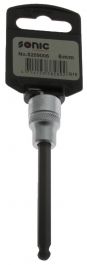 Hylsa 3/8" Insex Med Kulände 90mm Lång 6mm