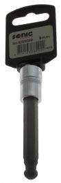 Hylsa 3/8" Insex Med Kulände 90mm Lång 9mm