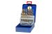 Spiralborrsats HSS-TiN DIN 338 titan typ N (25 st / 1-13 mm) Bohrcraft