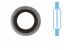 Oljepluggspackning, 16.7 mm Corteco