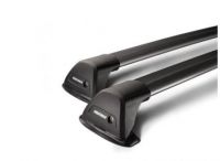 Yakima FlushBar Lasthållarrör 95 cm - S5YB/8050220 - Svart 2-pack