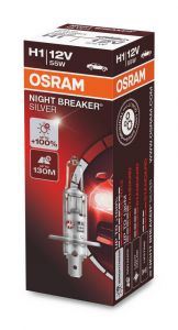 Osram Night Breaker Silver - Glödlampa H1 55W 12 V 1-pack