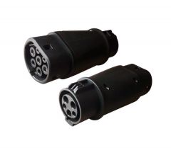 EVSE Typ 1 till Typ 2 adapter
Anslut typ 2 enheter till typ 1 laddare Elma