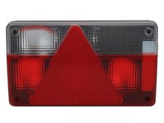 Baklampa Ajba Vänster 235x140x50 med bakljus, kabelgenomföring på baksidan Valeryd