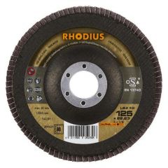 Lamellslipskiva LSZ F2 125x22,23mm (P80) Rhodius