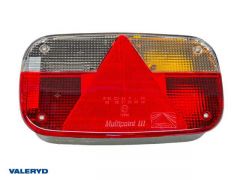 Baklampa Aspöck Multipoint III Hö 244x138x60, 5-polig bajonettansl 4(5)pol, inkl glödlampor Valeryd