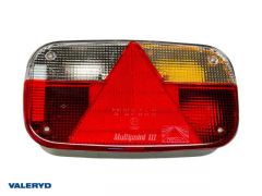 Baklampa Aspöck Multipoint III Hö 244x138x60 med backljus, bajonettansl. 5-pol, m glödlampor Valeryd