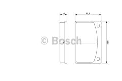 Bromsbelägg Bosch