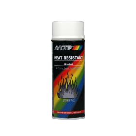 Motip Heat Resistant - Värmefärg Vit 400 ml