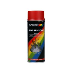 Motip Heat Resistant - Värmefärg Röd 400 ml