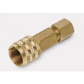 Adapter R1234Yf 3/8" SAE För Universalspolningsbehållare Waeco