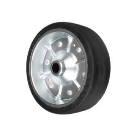 Reservhjul 200x50mm Stålfälg  Fullgummihjul Ø20mm/48mm Valeryd