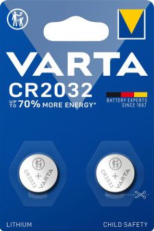 Knappcellsbatteri CR2032 (2-pack) Varta