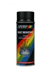 Motip Heat Resistant - Värmefärg Svart 400 ml