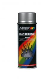 Motip Heat Resistant - Värmefärg Silver 400 ml