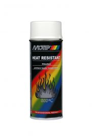Motip Heat Resistant - Värmefärg Vit 400 ml