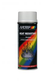 Motip Heat Resistant - Värmefärg Grå 400 ml