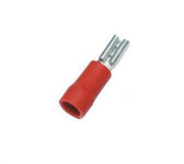 Flatstiftshylsa röd 0.5-1.5 mm² 4.8x0.8 mm