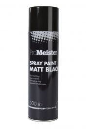ProMeister Matt - Sprayfärg Svart 500 ml