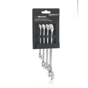 Bromsnyckelsats 10-19mm 4-Delar ProMeister