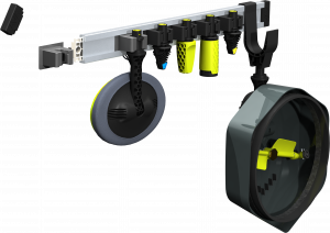 AVA Väggmontering för tillbehör till högtryckstvätt