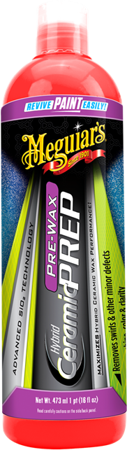 Meguiars Hybrid Ceramic Pre-Wax Prep - Djuprengöring 473 ml