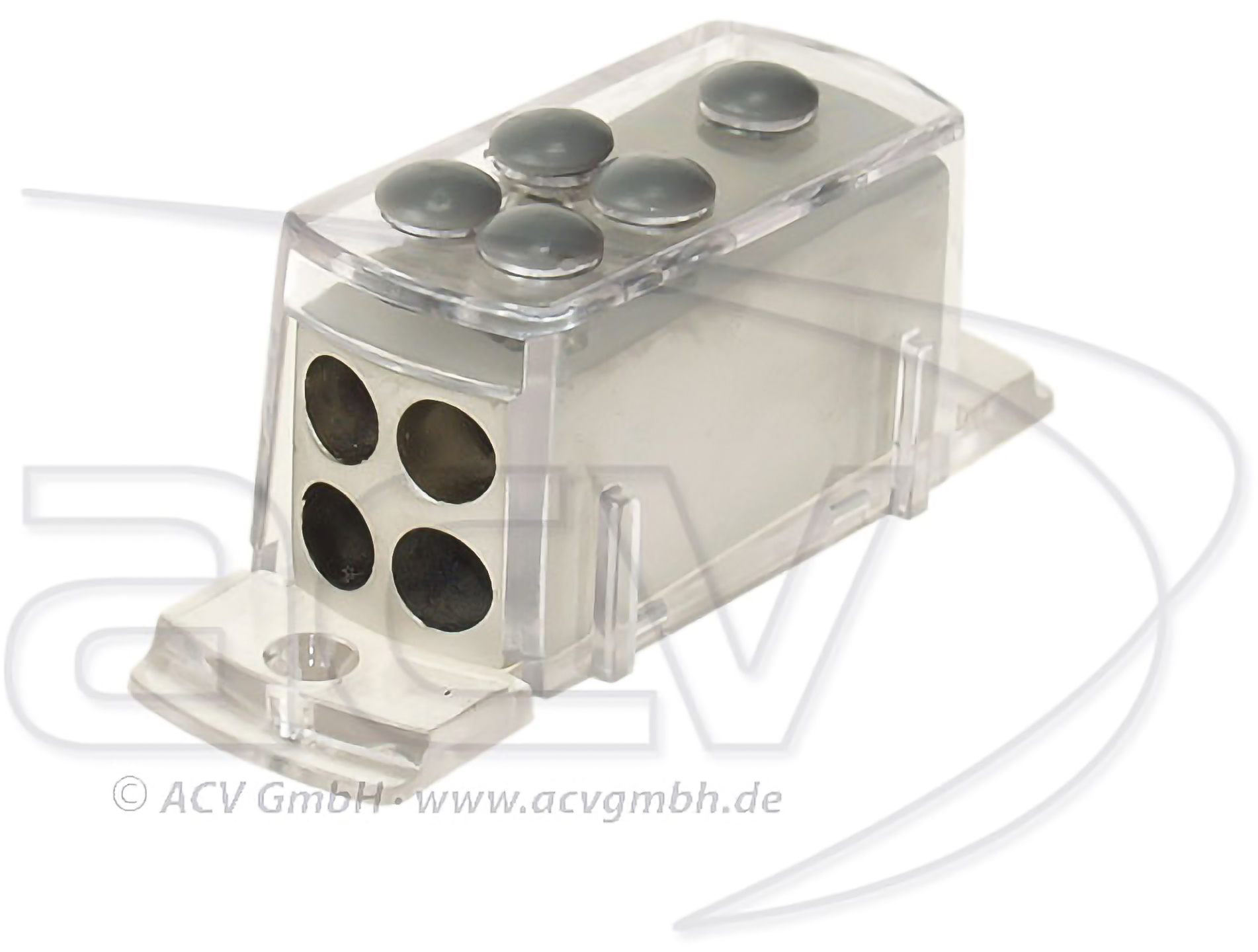 Distributionsblock 1x20mm & 4x10mm