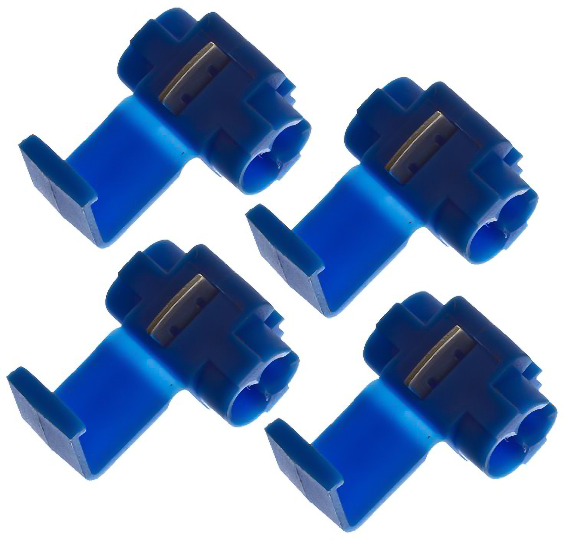 Kabeltjuv 0.75 - 2.5 mm², blå 4-pack