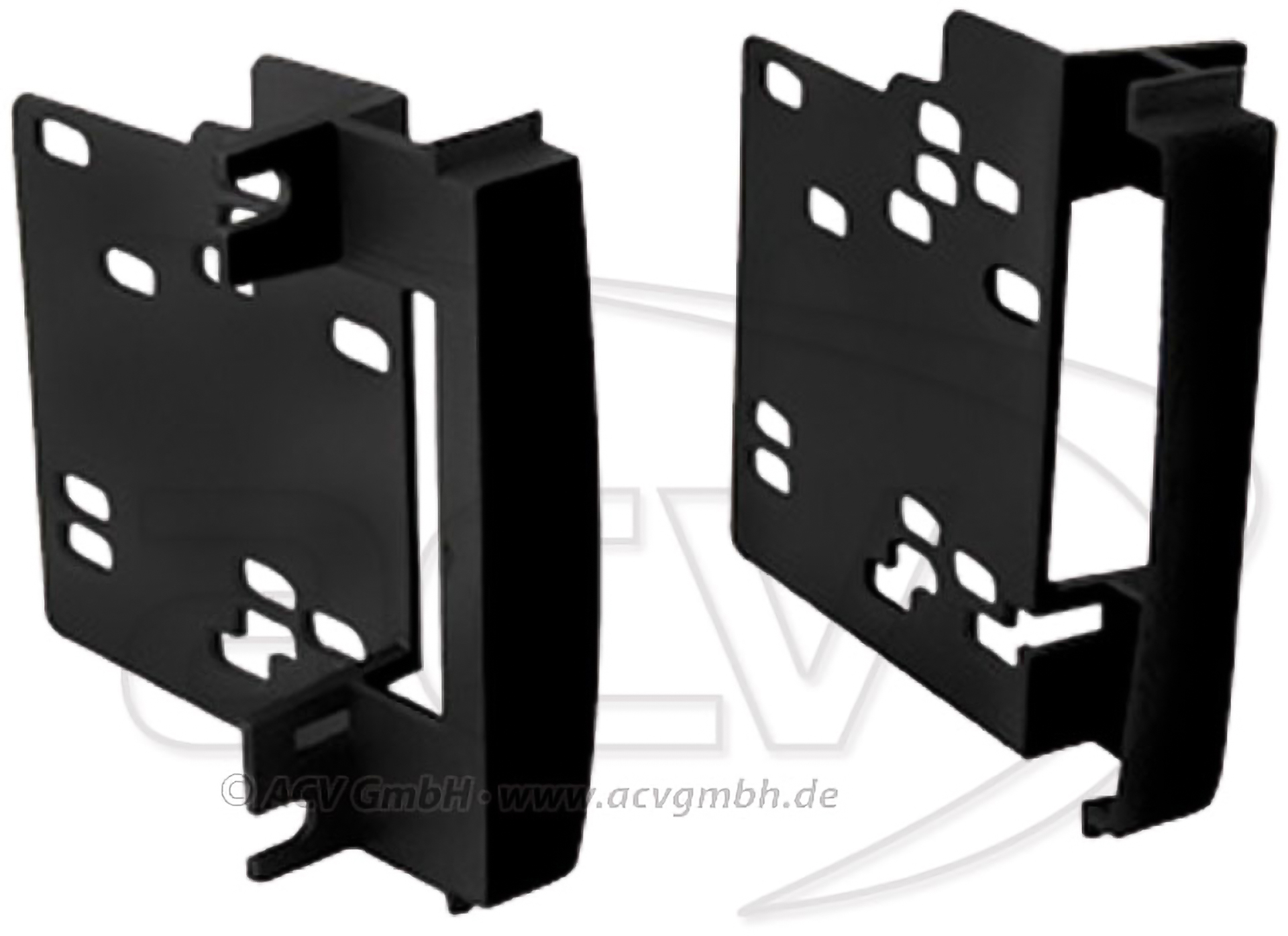 Monteringsram 2-din Chrysler/Dodge 07-